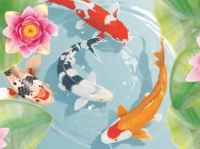 Koi Fish Pond - Joc combinat inactiv